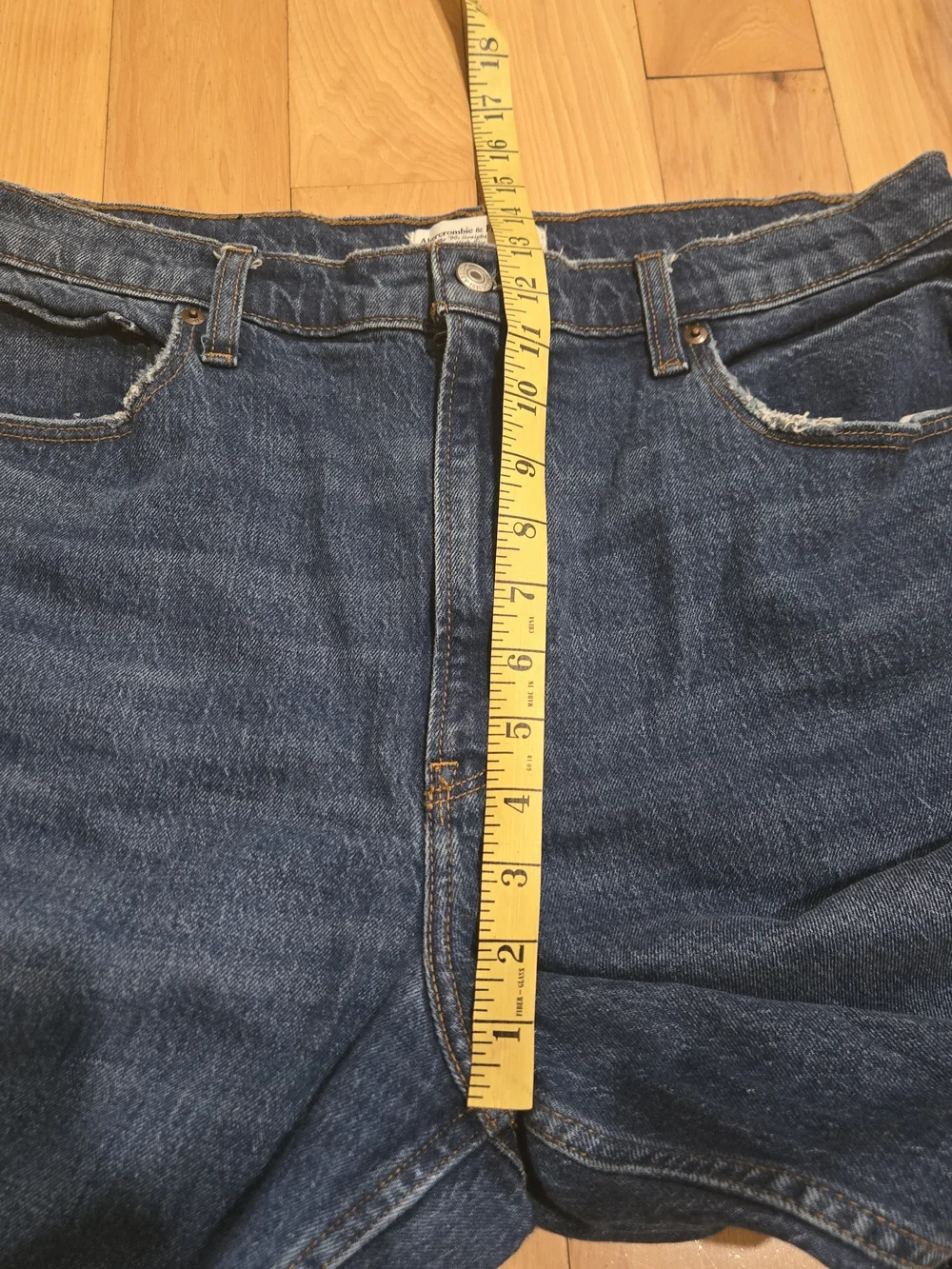 Abercrombie & Fitch Women's Curve Love 90s Straight Ultra High Rise 32/14